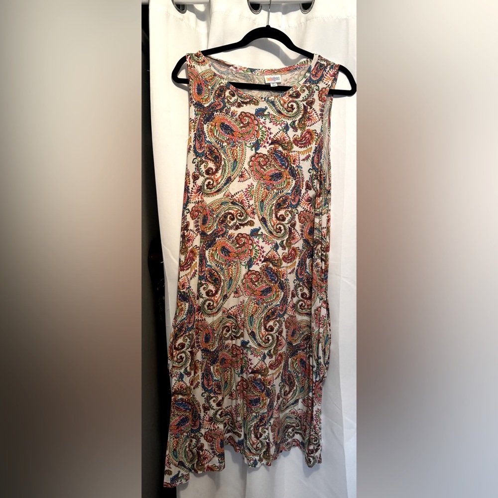 Lularoe xl sleeveless dress